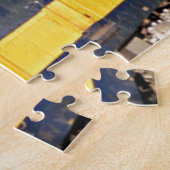 Alaska: locomotief voor spoorwegen en bergen legpuzzel (Zijkant)