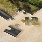 Alaska: locomotief voor spoorwegen en bergen legpuzzel (Zijkant)