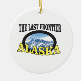 alaska logo keramisch ornament