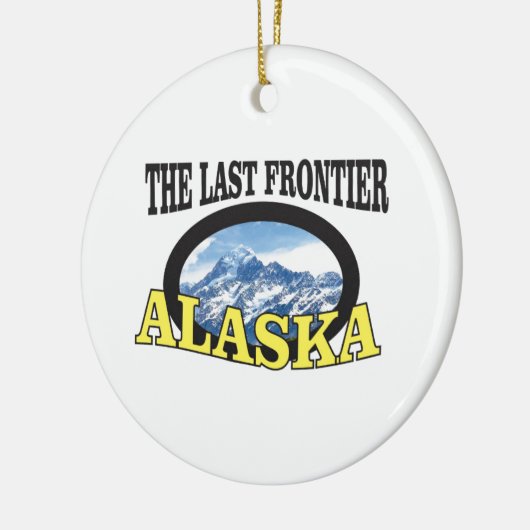 alaska logo keramisch ornament (Links)