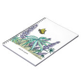 Alaska Lupine Waterverf Notitieboek (Linkerzijde)