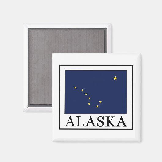 Alaska Magneet (Voorkant / Achterkant)