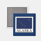 Alaska Magneet (Voorkant / Achterkant)