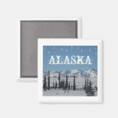 ALASKA MAGNEET (Voorkant / Achterkant)