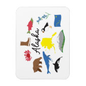 Alaska Magnet Magneet (Verticaal)