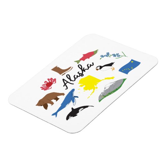 Alaska Magnet Magneet (Linkerzijde)