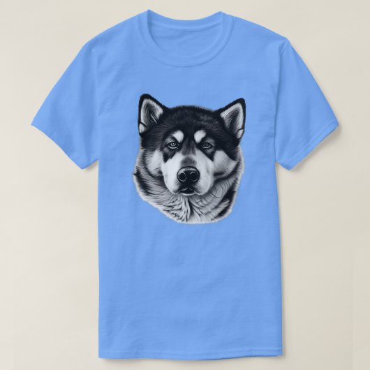 Alaska Malamute Hond 1 T-shirt (Design voorkant)