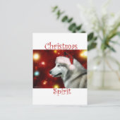 Alaska Malamute Spirit Briefkaart (Staand voorkant)