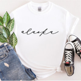 Alaska Manuscript State Women's T-Shirt