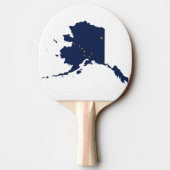 ALASKA MAP TAFELTENNISBATJE (Achterkant)