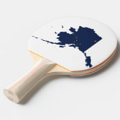 ALASKA MAP TAFELTENNISBATJE (Voorkant Gekanteld)