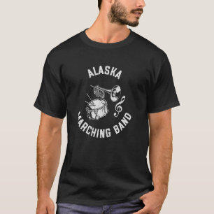 Alaska Marching Band Vintage Klassieke Muziek Verv T-shirt