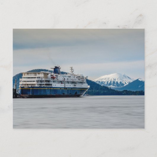 Alaska Marine Highway Veerboot Briefkaart (Voorkant)
