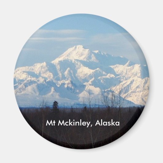 Alaska, McKinley, Denali, Magneet (Voorkant)