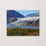Alaska Mendenhall Glacier Juneau Legpuzzel<br><div class="desc">Dit ontwerp kan worden gepersonaliseerd door de aanpassingsoptie te kiezen om tekst toe te voegen of andere veranderingen aan te brengen. Als dit product de optie heeft om het ontwerp naar een ander object over te brengen, moet u het ontwerp zo nodig aanpassen. Neem contact met me op colorflowcreations@gmail.com als...</div>