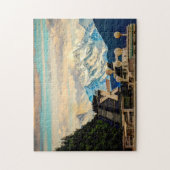 Alaska Mendenhall Gletsjer. Legpuzzel (Verticaal)