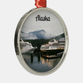 Alaska! Metalen Ornament (Rechts)