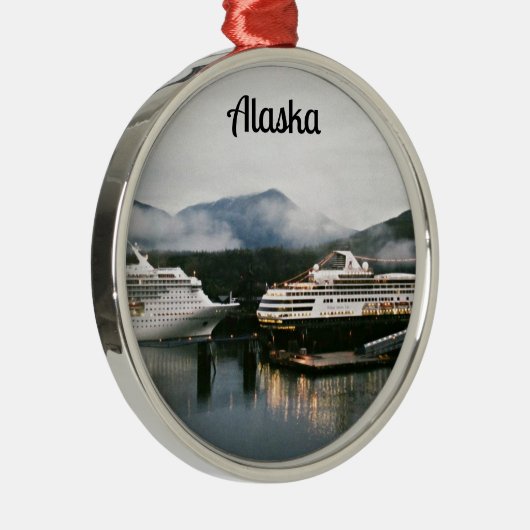 Alaska! Metalen Ornament (Rechts)