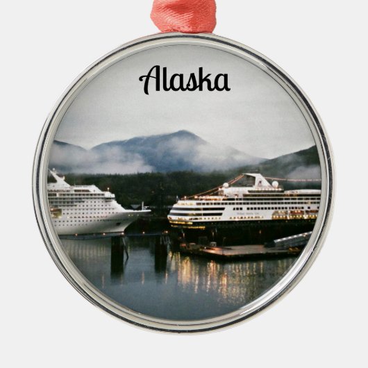Alaska! Metalen Ornament (Voorkant)