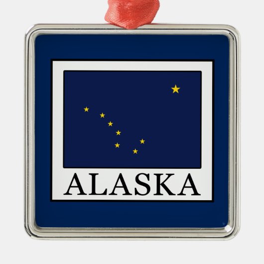 Alaska Metalen Ornament (Voorkant)
