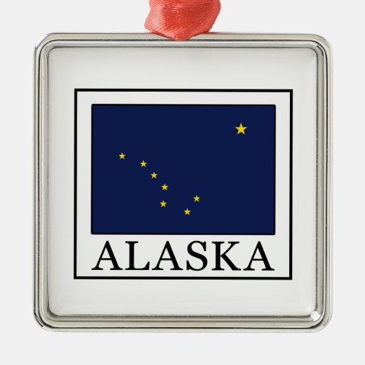 Alaska Metalen Ornament (Voorkant)