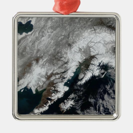 Alaska Metalen Ornament (Voorkant)