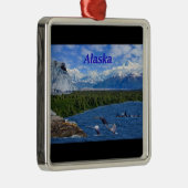 Alaska Metalen Ornament (Rechts)