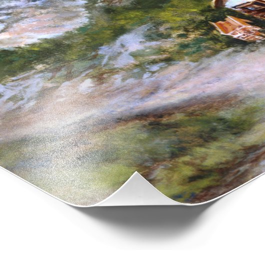 Alaska Mining Camp Gold Prospecting Wall Afbeeldin Foto Afdruk (Hoek)