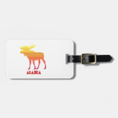 Alaska Moose Bagagelabel (Voorkant horizontaal)