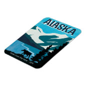 Alaska Moose Cruise Deurdecor Magneet (Linkerzijde)
