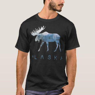 Alaska Moose Dier Grappig cadeau T-shirt