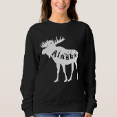 Alaska Moose Holiday Trui (Voorkant)