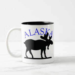 Alaska Moose Tweekleurige Koffiemok