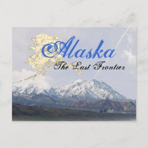 Alaska Mount McKinley Post Kaart