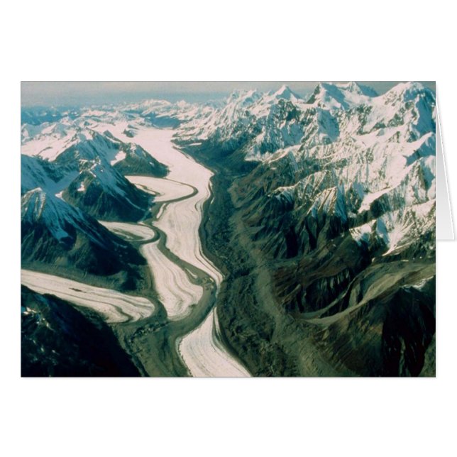 Alaska Mountain Range-Aerial Uitzicht (Voorkant Horizontaal)