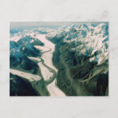 Alaska Mountain Range-Aerial Uitzicht Briefkaart (Voorkant)