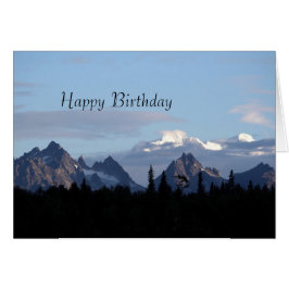 Alaska Mountain Range Denali Foto Birthday