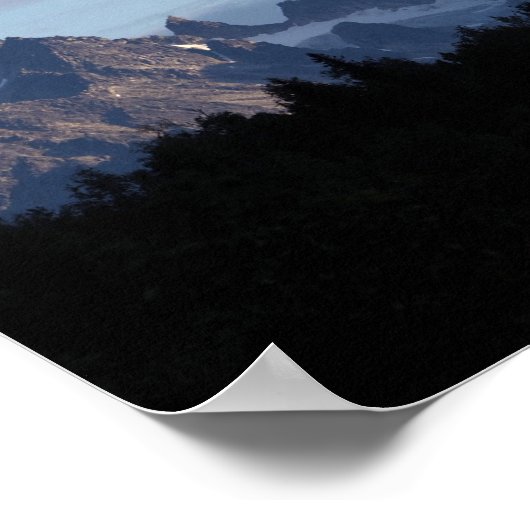 Alaska Mountain Range Denali Foto Poster (Hoek)