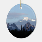 Alaska Mountain Range Denali Keramisch Ornament (Links)