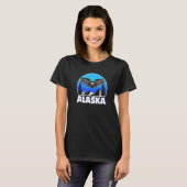 Alaska Mountains Alaskan Bird T-shirt (Voorkant volledig)