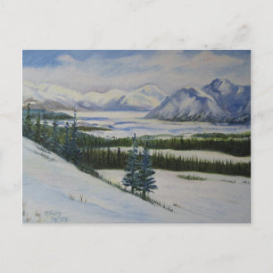 Alaska Mountains Briefkaart