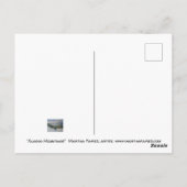 Alaska Mountains Briefkaart (Achterkant)