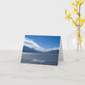 Alaska Mountains gebruiken Dank je Kaart (Gele Bloem)