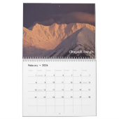 Alaska Mountains Kalender (Feb 2026)
