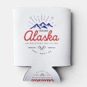 Alaska Mountains roepen dat ik licht moet gaan kle Blikjeskoeler (Achterkant)