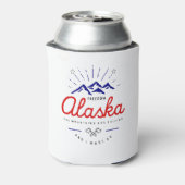 Alaska Mountains roepen dat ik licht moet gaan kle Blikjeskoeler (Blikje Achterkant)