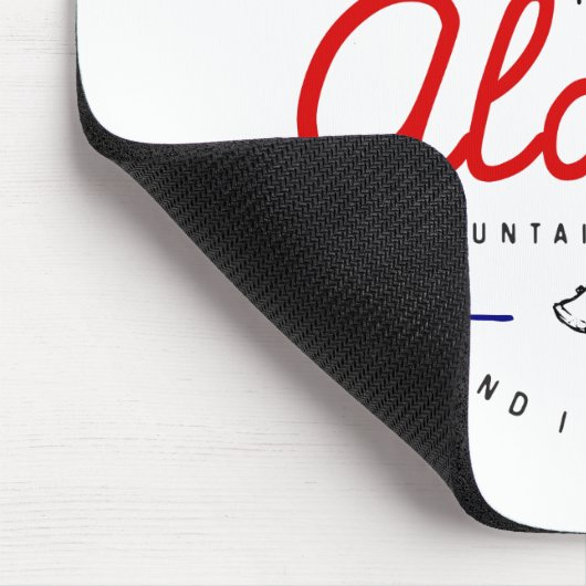 Alaska Mountains roepen dat ik licht moet gaan kle Muismat (Hoek)