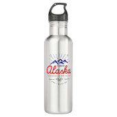 Alaska Mountains roepen dat ik licht moet gaan kle Waterfles (Voorkant)