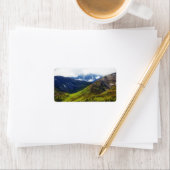 Alaska Mountains Scène Etiket (Insitu)