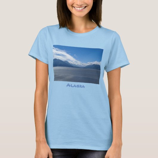 Alaska Mountains T-Shirt (Voorkant)